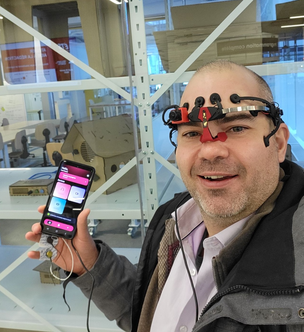 Nucleus-Kit: EEG, fEMG, EDA, HR/HRV, GPS and POV camera integration